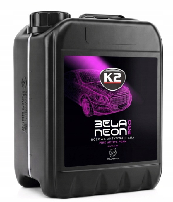 Růžová aktivní pěna K2 Bela Neon Pro 5L