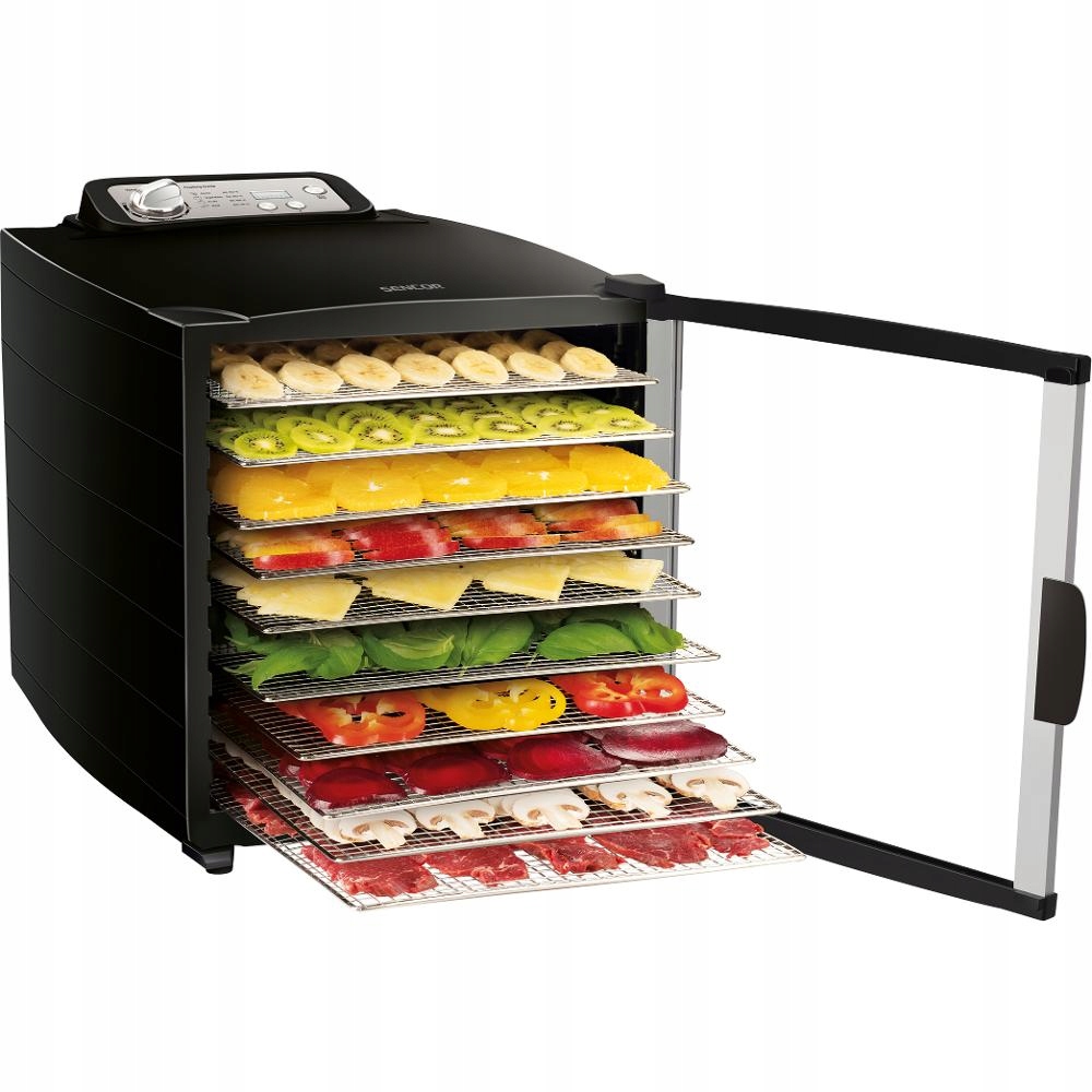 Sušička ovoce Sencor Sfd 7000BK