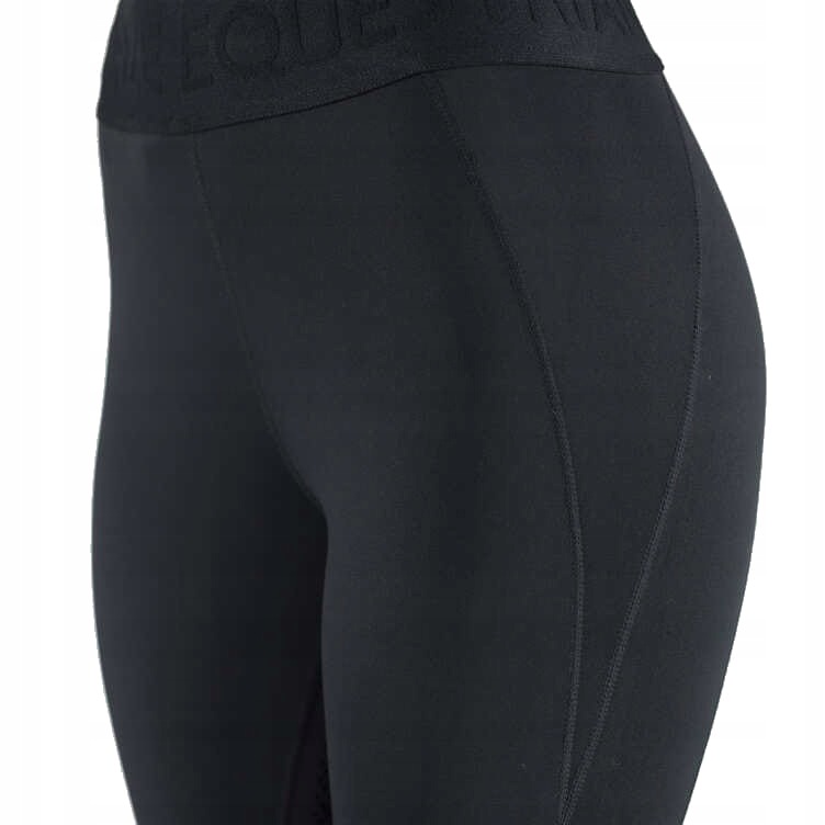 Dámské jezdecké legíny Horze Madison Silicone plné lej černé 44