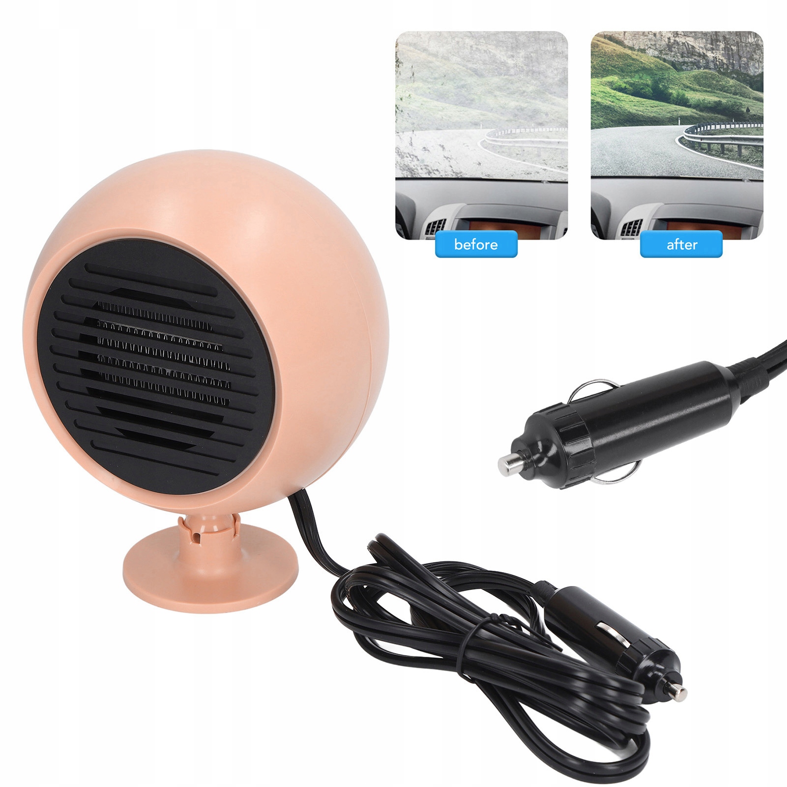 240W 24V NAGRZEWNICA SAMOCHODOWA GRZEJNIK FARELK Producent części Inny