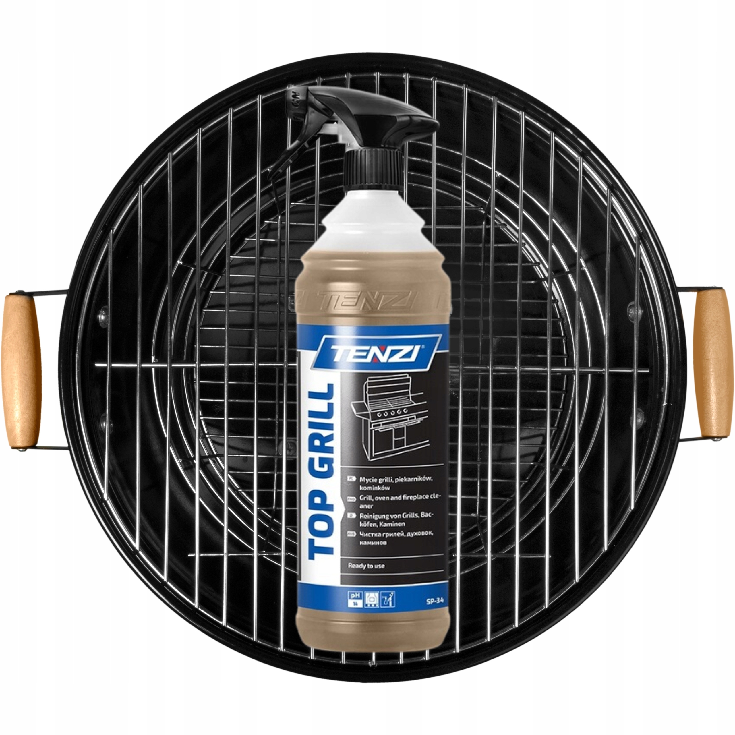 Środek do Mycia Piekarnika Grilla Kominka 2x 1L Kod producenta Top Grill