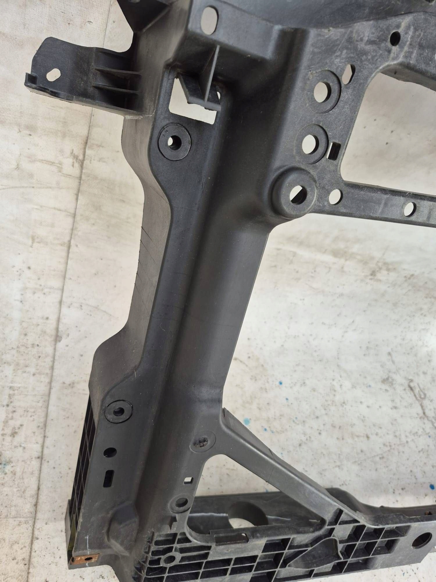 MAZDA 2 II DJ 14- support panel for radiators pillar iron DA6A-53110