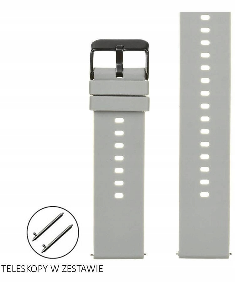 Pásek Pacific Silicone 18 mm