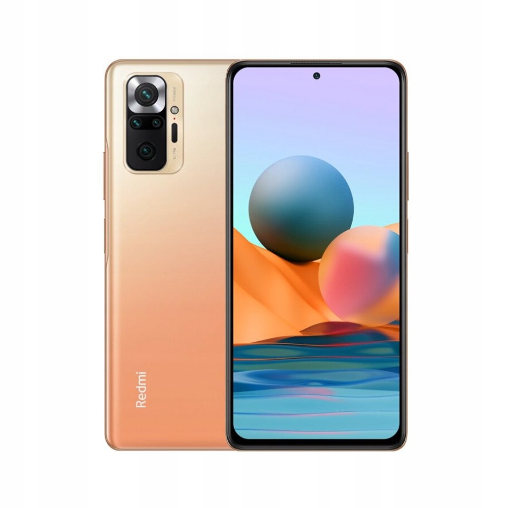 Smartfon Xiaomi Redmi Note 10 Pro 6/64GB 6,67" Brązowy Gradient Bronze