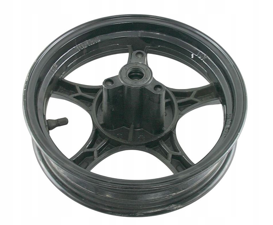 Koleso predné pre skúter 10 palcov čierne 10x2,15 Romet Junak Zipp Barton