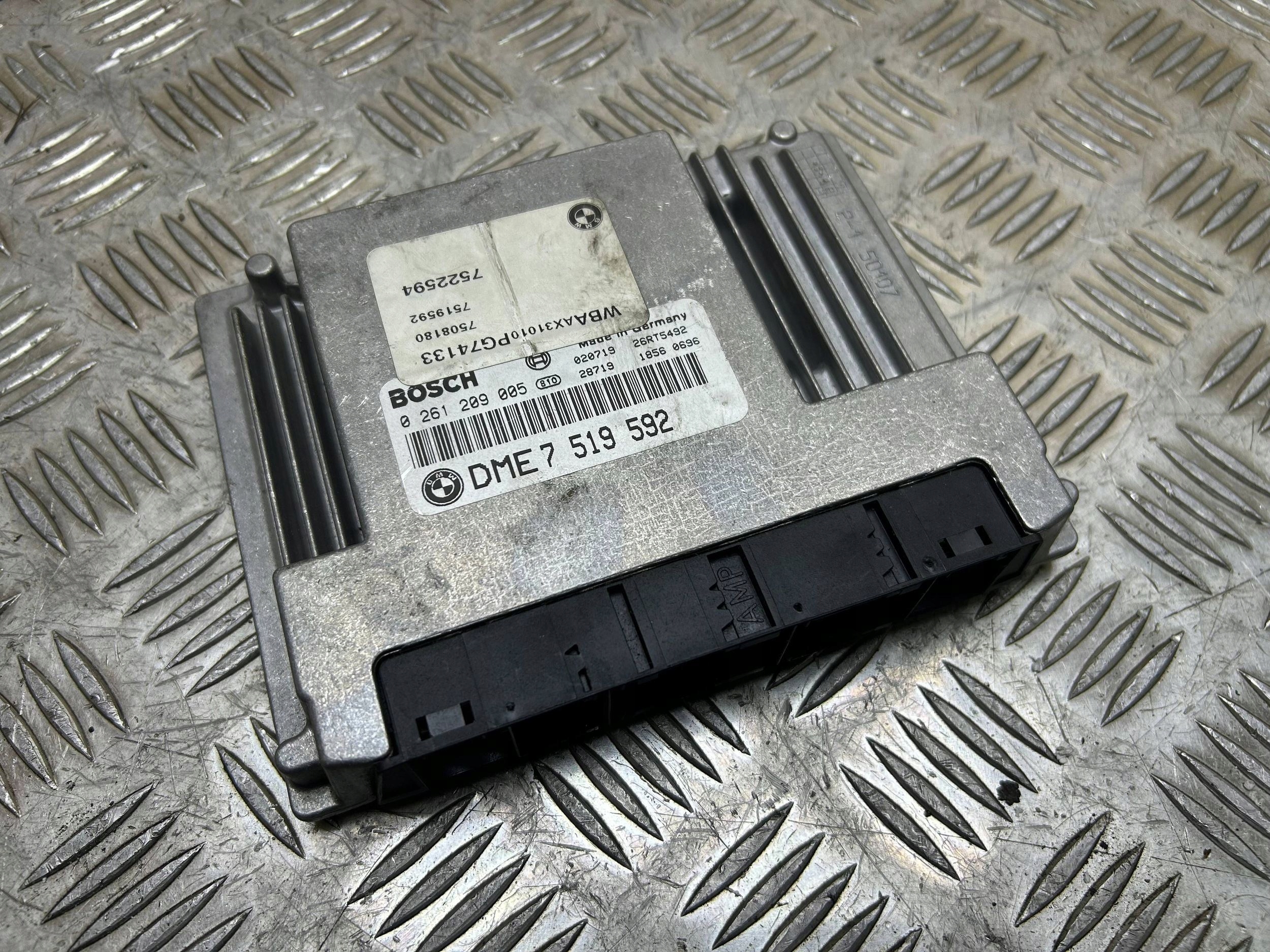 Computer Bedienteil DES MOTORS BMW 3 E90 E91 7519592