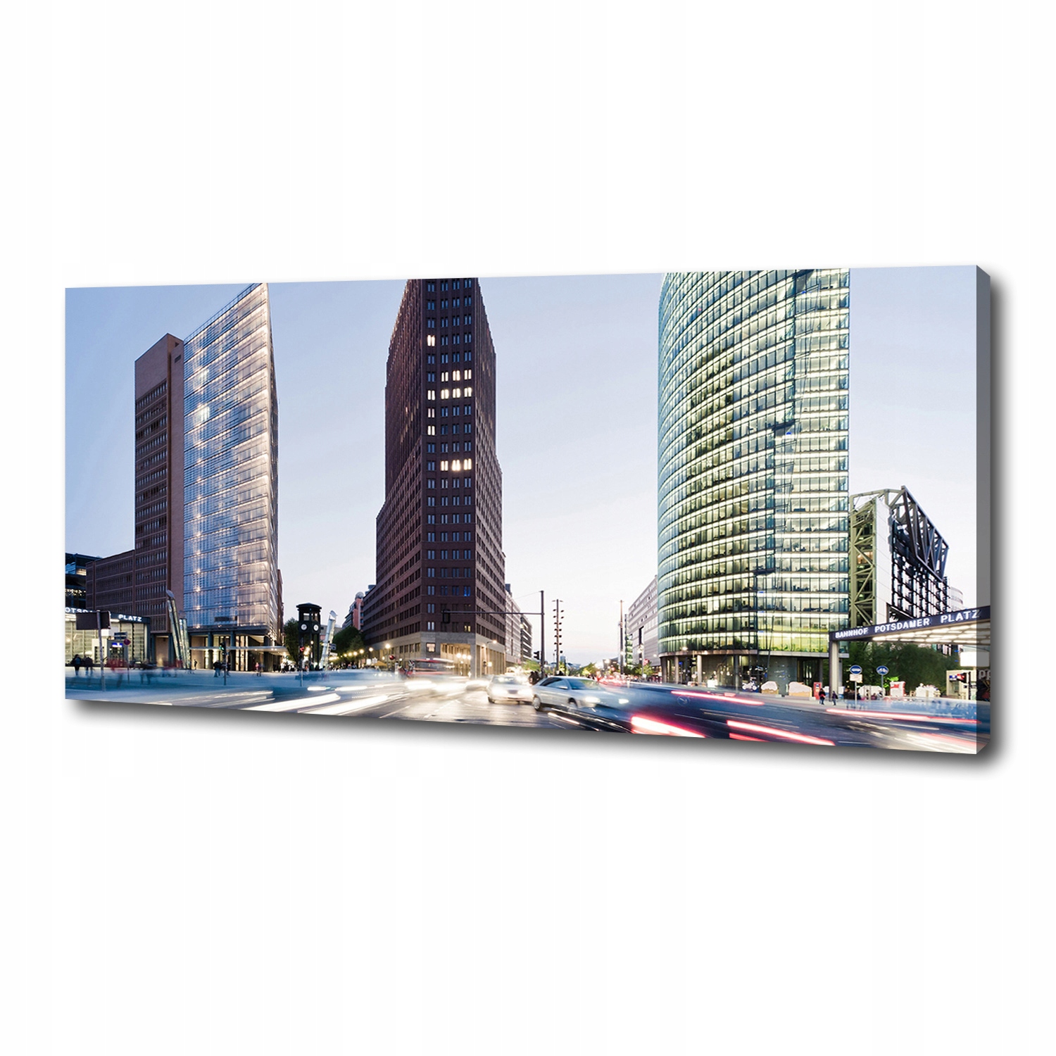 

Foto obraz na płótnie Drapacze chmur 125x50 cm