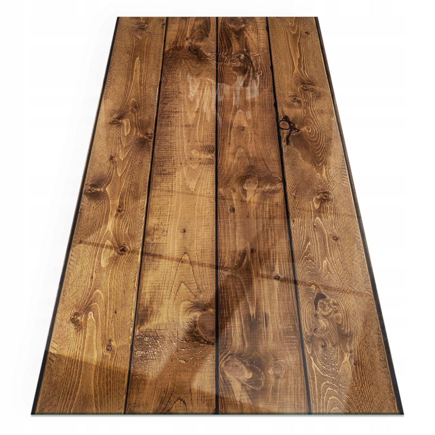 Skleněná krytka Podstavec Sklo Pod Krb Kamna Dřevěná deska 100x50 cm