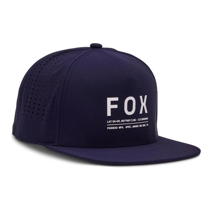 Kšiltovka Fox Non Stop Tech Snapback Midnight tmavě modrá Bonus