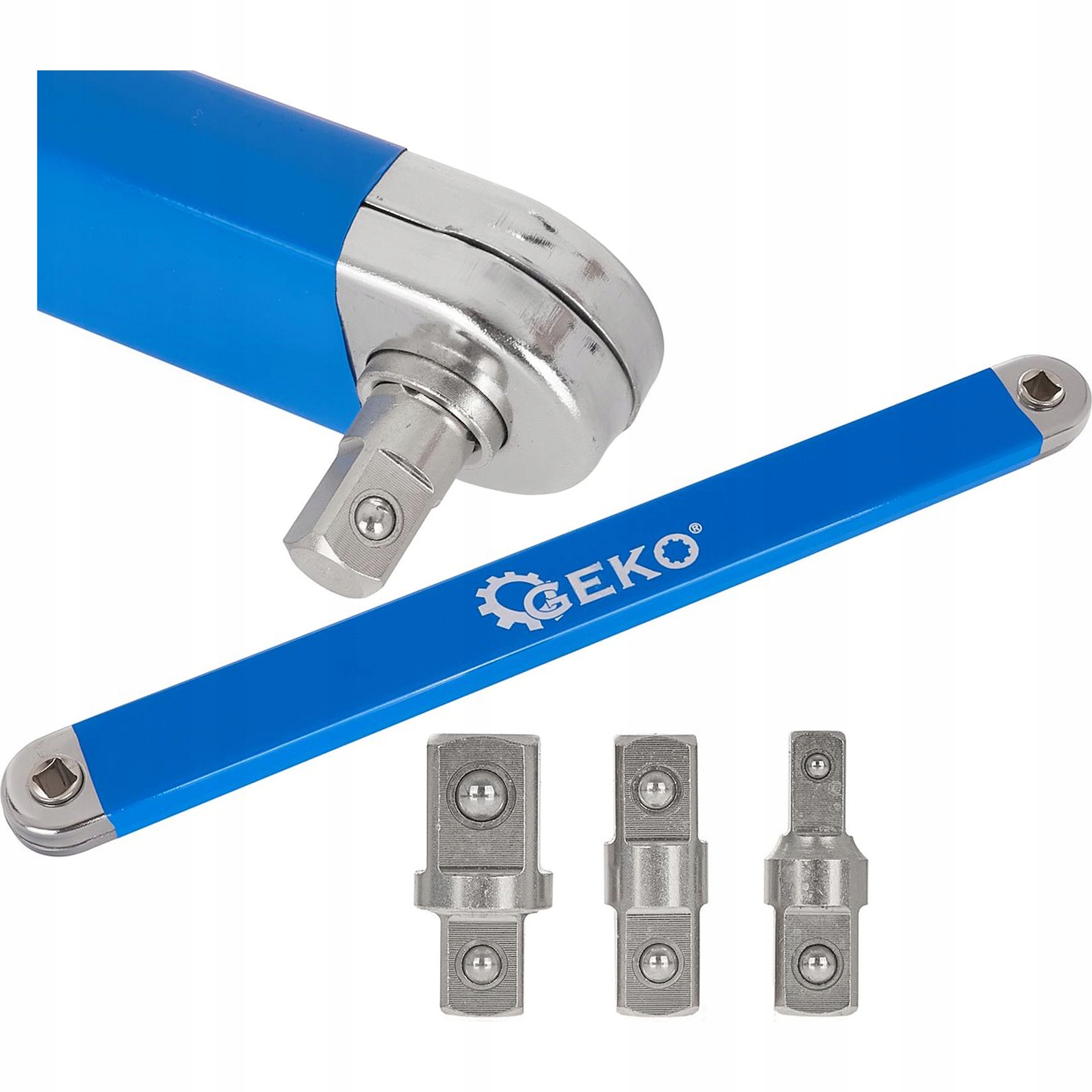 Klucz przedłużający przekładniowy 390 mm Geko 3/8" G10138