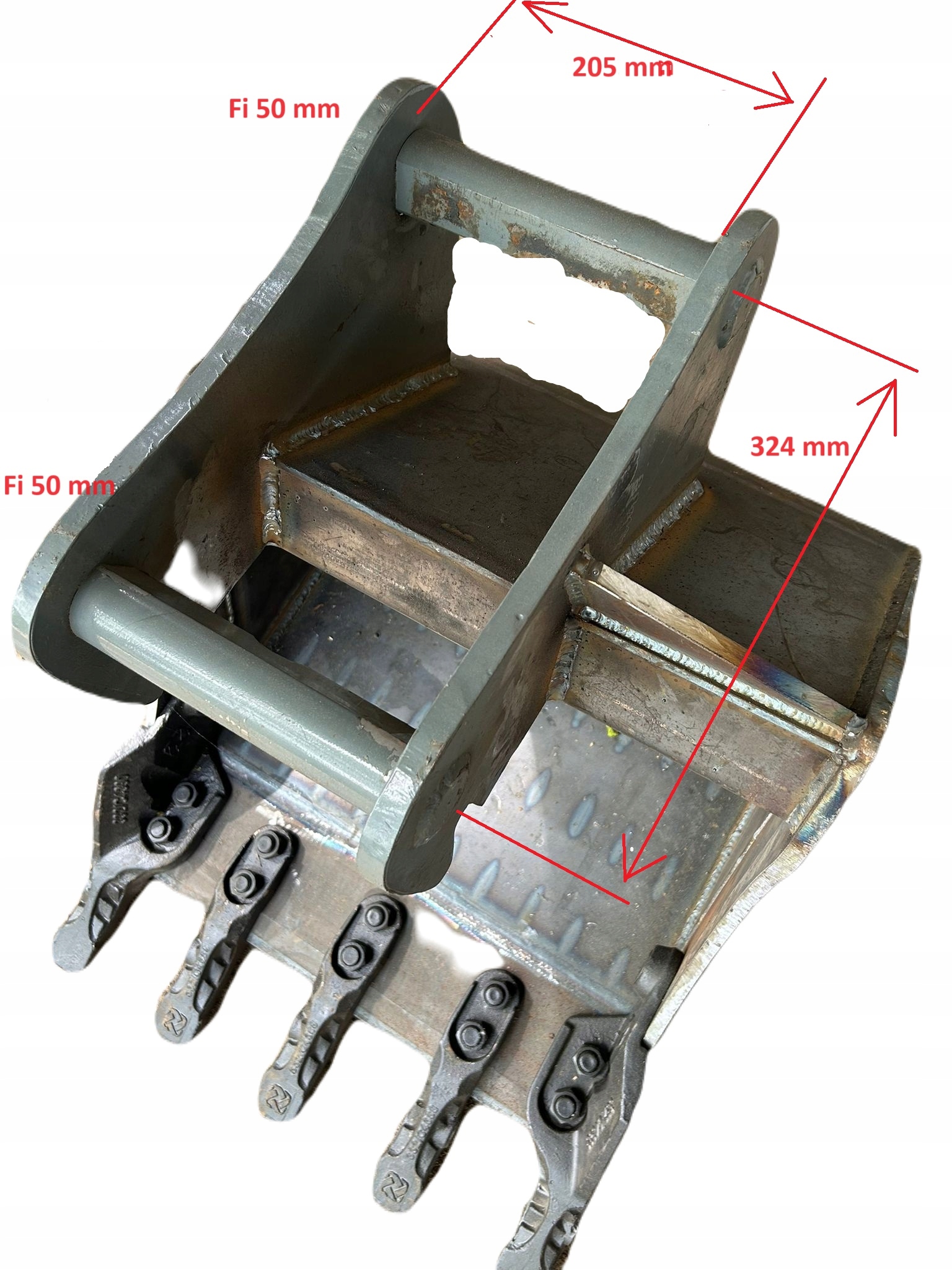 ŁYŻKA do koparki 60 cm Lehnhoff MS03 Volvo Wacker Terex Liebher Doosan HARD Numer katalogowy części 1500