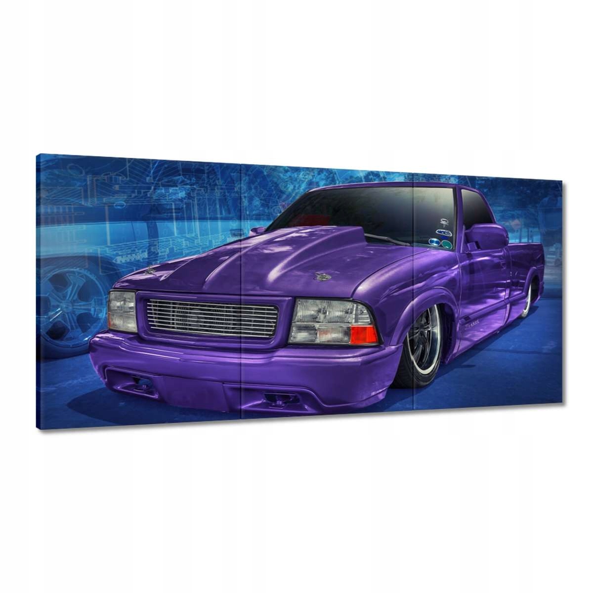 Obrazy 180x90 Fialový PickUp S10