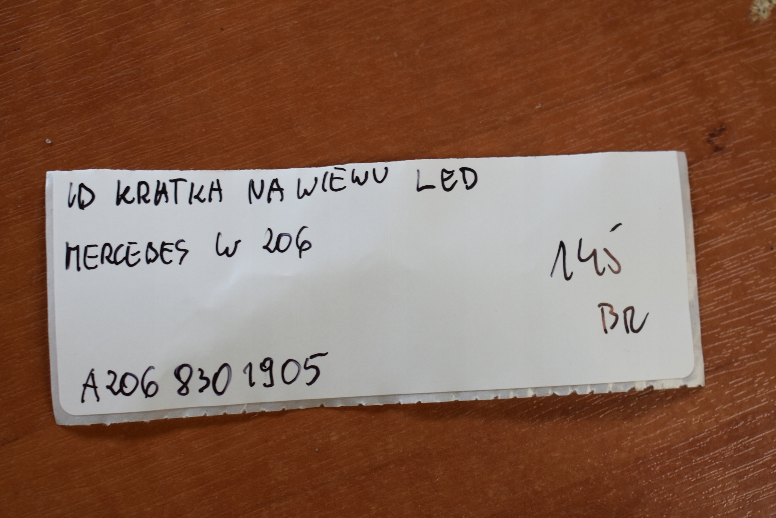 IDEALNA grid air conditioning devices LED MERCEDES W206 1