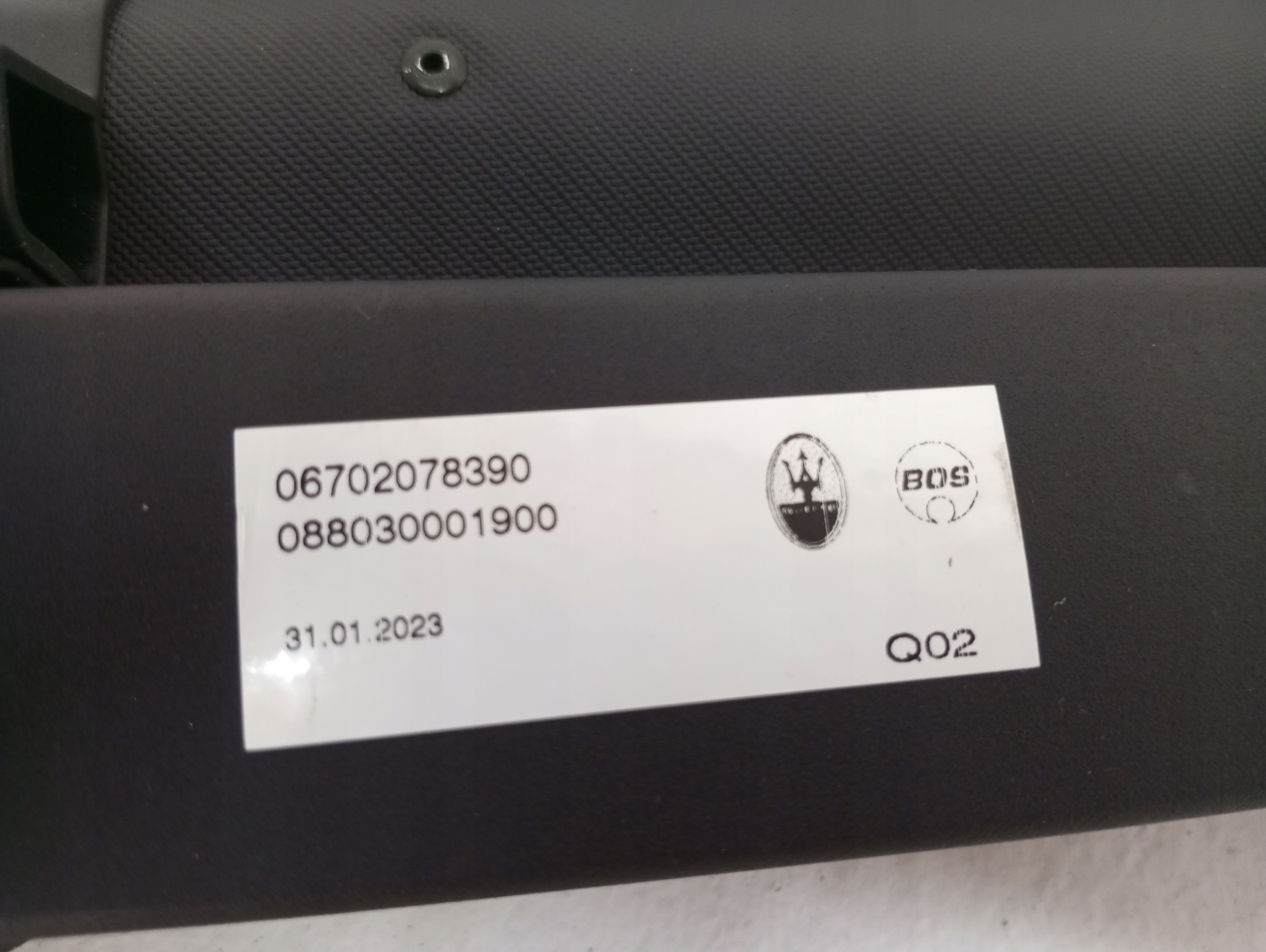 blinds boot MASERATI GRECALE 06702078390