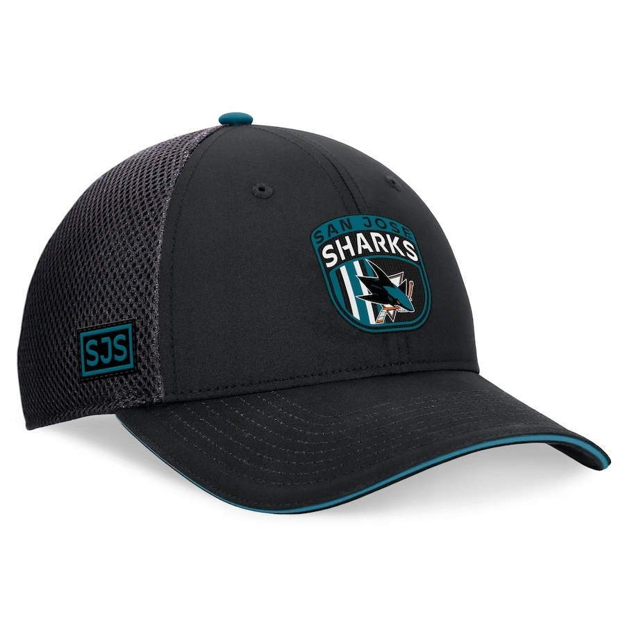 Pánská kšiltovka San Jose Sharks 2024 Draft Nhl On Stage Trucker Adjustable