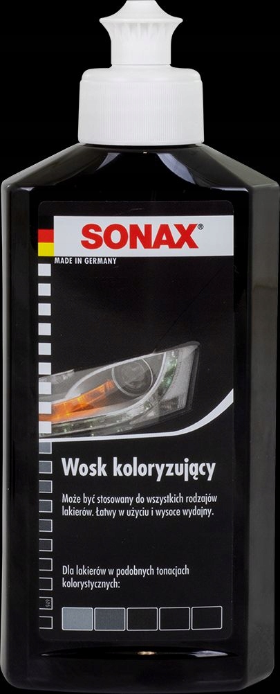 

Sonax Wosk Koloryzujący Nanopro Czarny 250ML