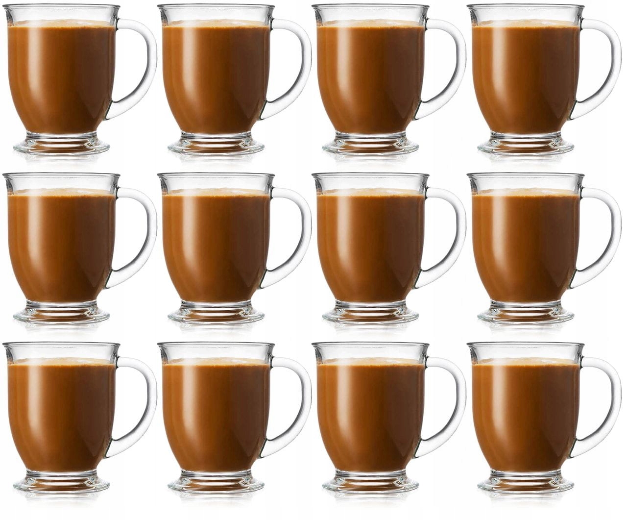 Szklanki do kawy herbaty XXL Kubas 400 ml 12 szt.