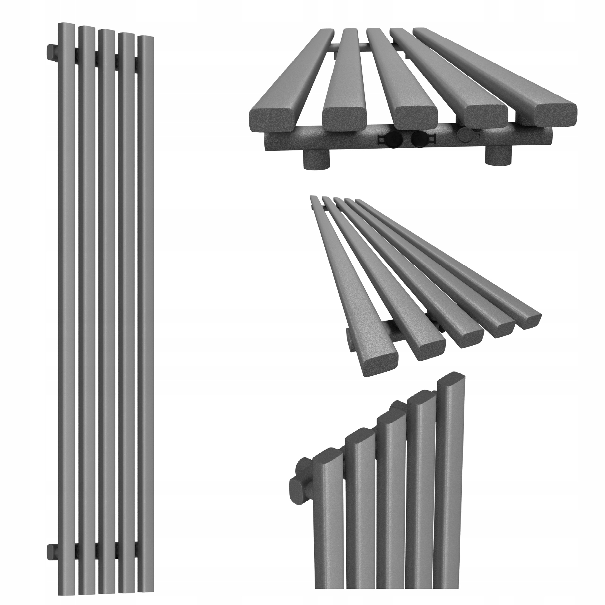 Dekorativní radiátor HORYZONT5 160x37 antracit