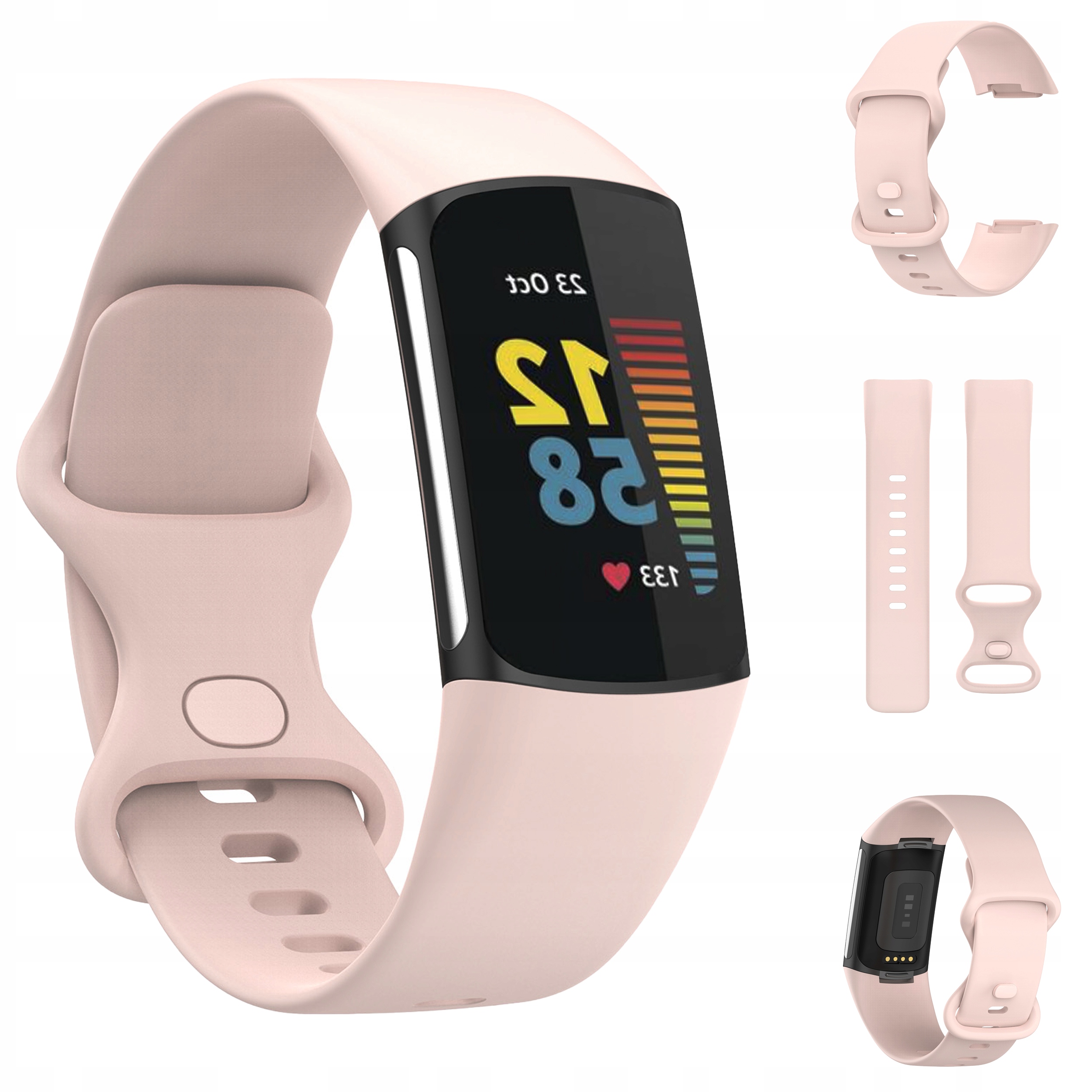 

Pasek sportowy gumowy do FitBit Charge 5