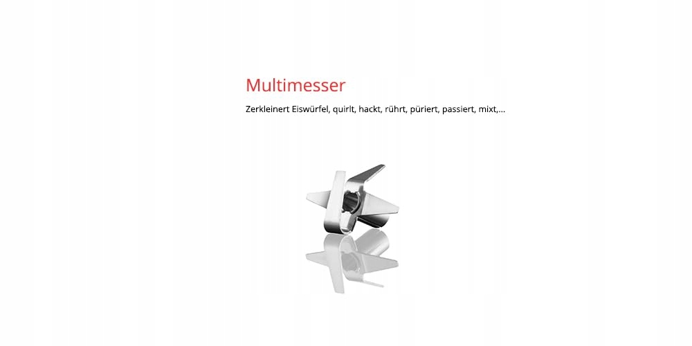 ESGE Blender Ręczny P 350 Profi Biały Z Multifunkcyjnym Ostrzem — miniatura 3