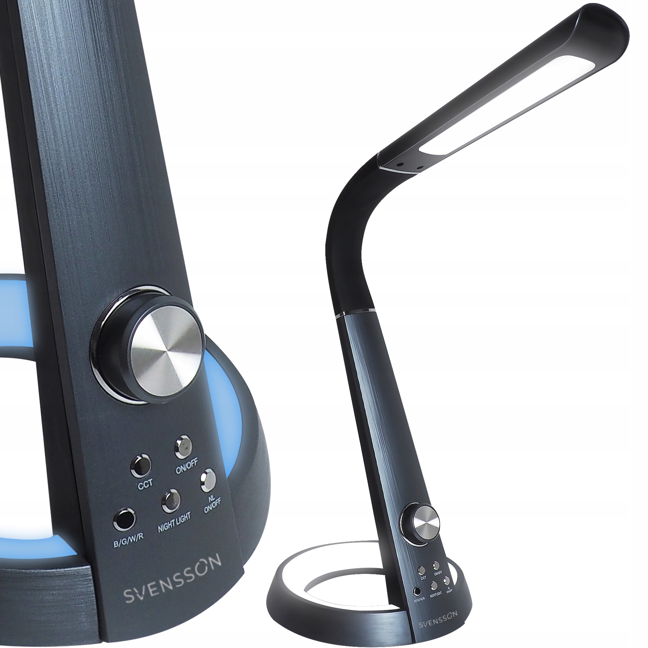 Stolní Lampa Na Stůl Noční Led Nastavitelná Svensson Premium