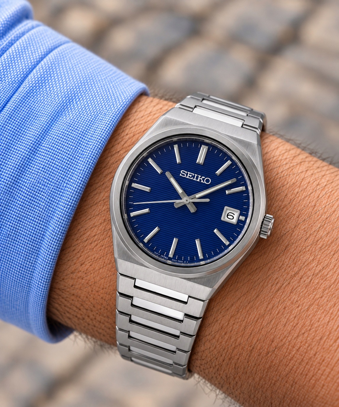 Hodinky Seiko SUR555P1 Classic 10ATM Safír!