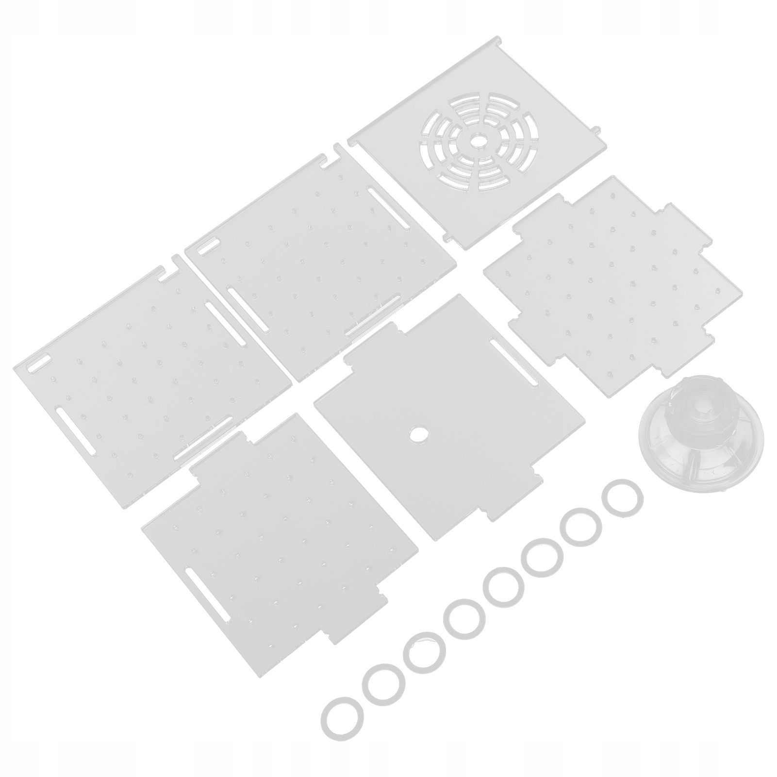 Levně Krabička pro chov ryb, líheň pro akvárium Mount Suck ve vodě v odnímatelném