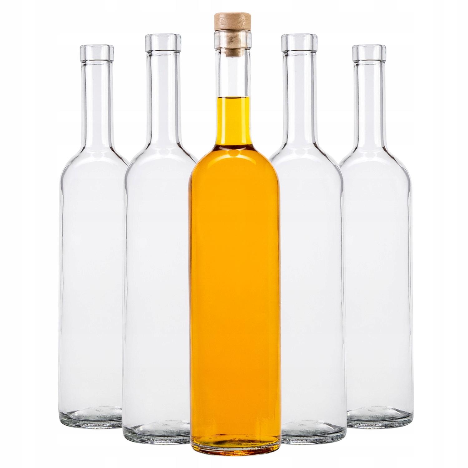 

5x Butelka 700 ml Szklana Futura na Nalewki Soki