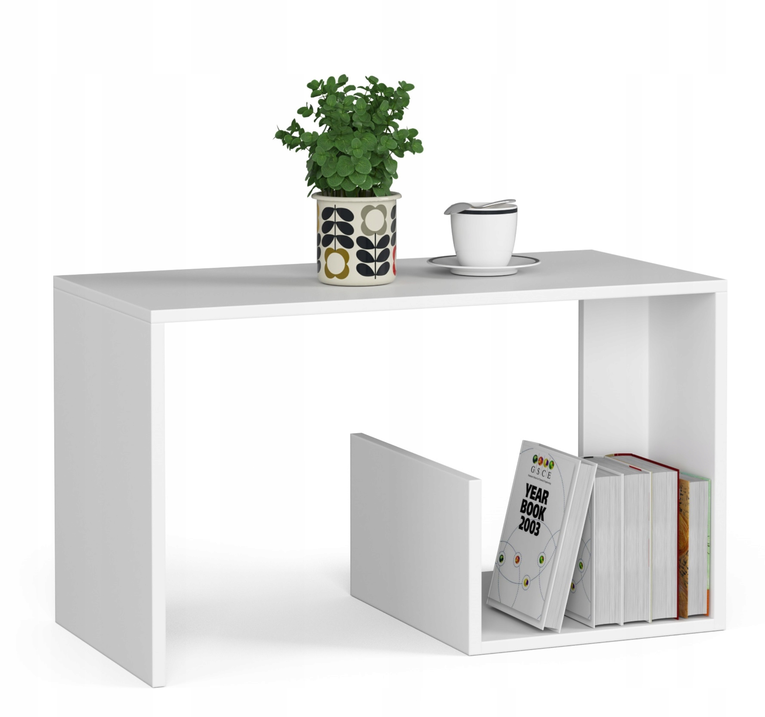 

Ława stolik kawowy Paul biały 80x40cm do salonu