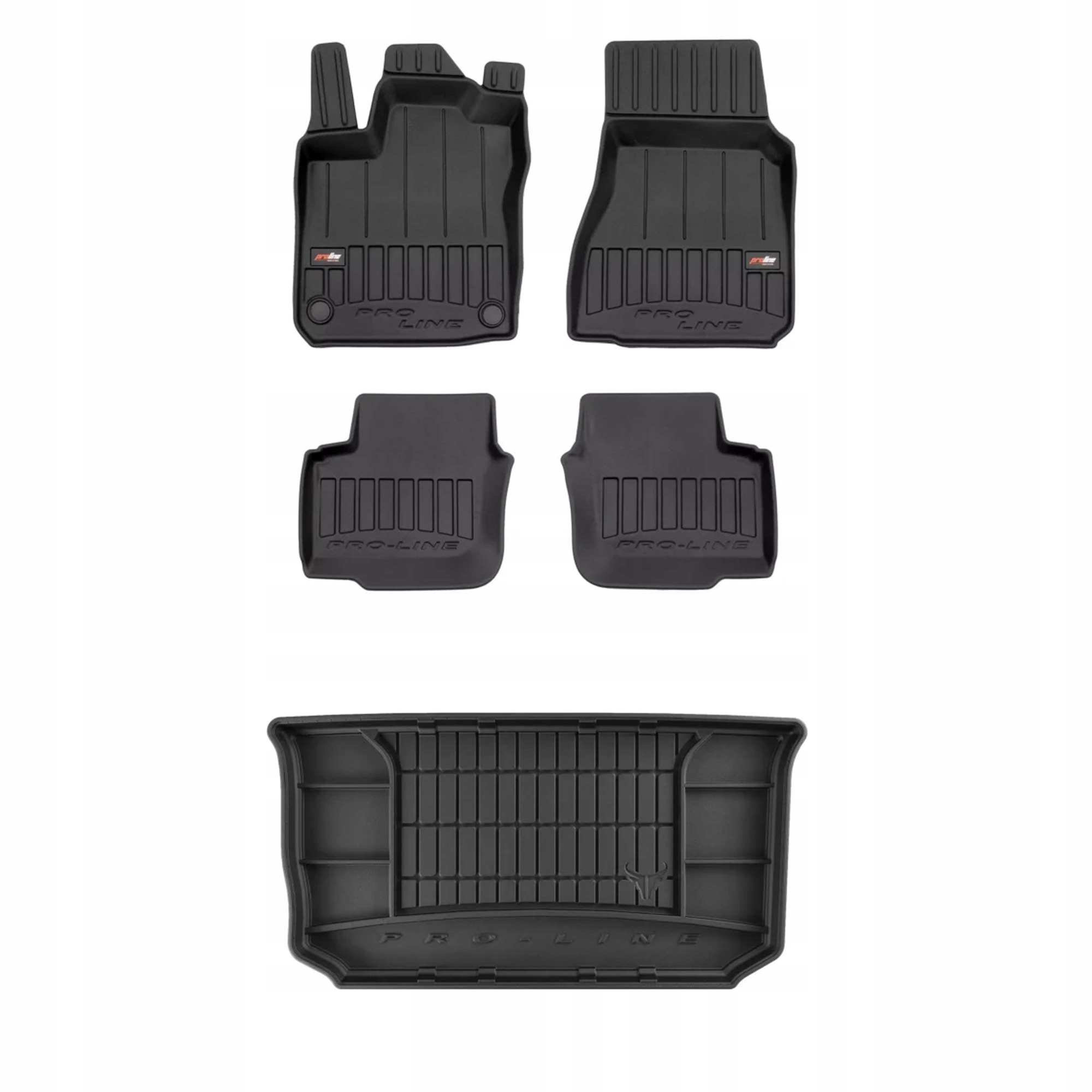 Gumová sada 3D kobercov a rohoží Renault Twingo III 2014-2018 Hatchback, pr