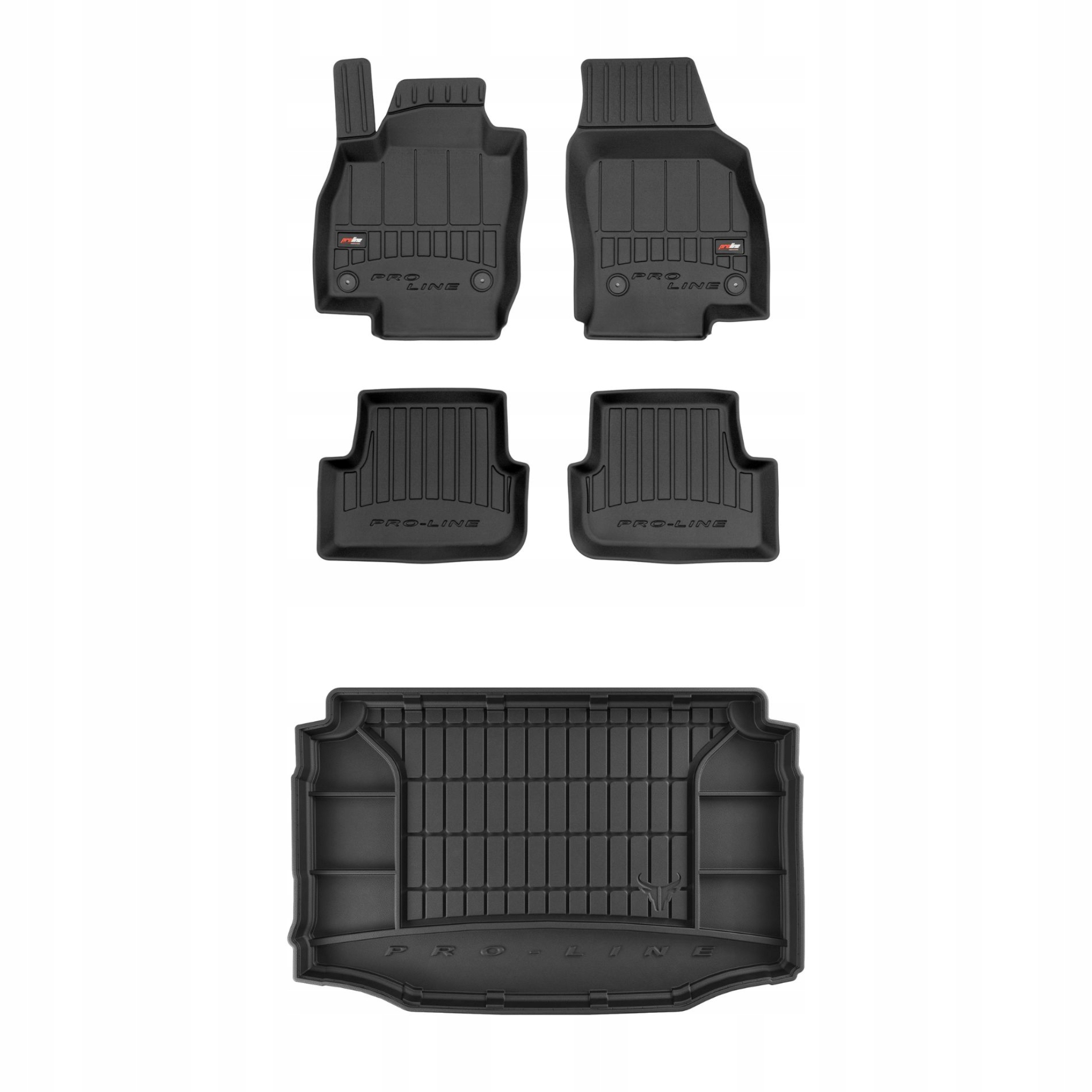 Sada gumových kobercov a rohoží pre Seat Arona od roku 2017