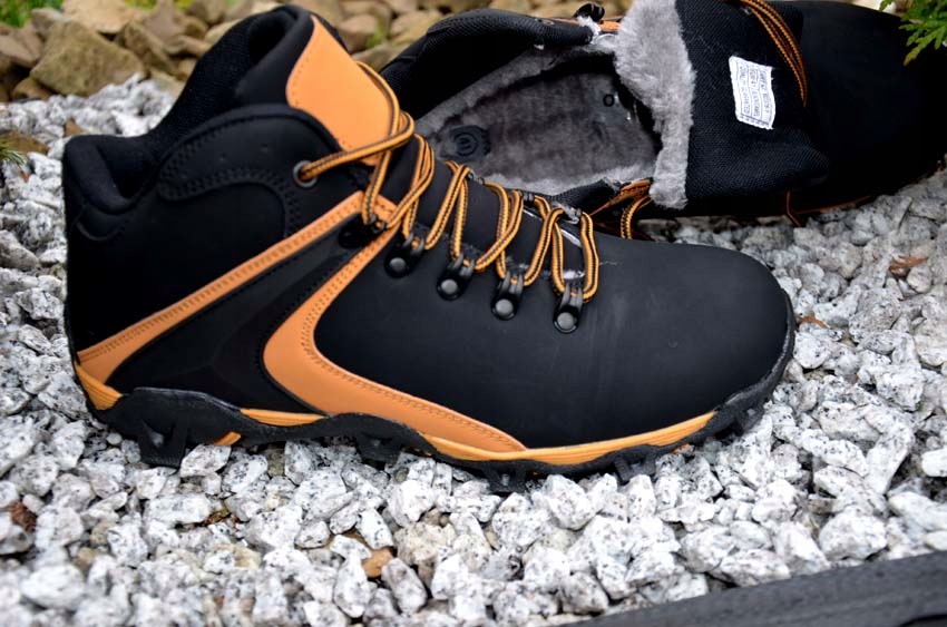 GÓRSKIE ORGINALNE ZIMOWE BUTY ŚNIEGOWCE TREX SPORTOWE OCIEPLANE TREKINGOWE Rozmiar (new) 38