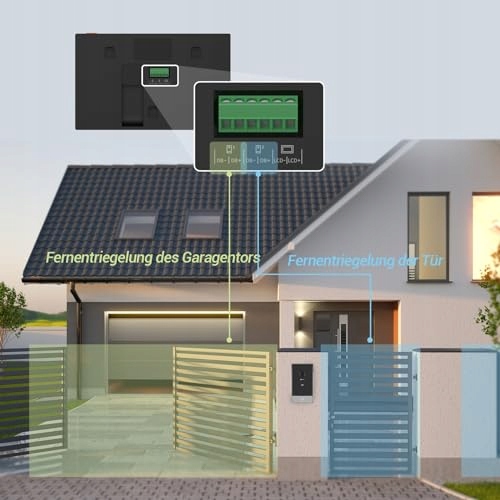 EZVIZ 2K Wideodomofon Kamera z Rozpoznawaniem Osób i Ekranem Dotykowym — miniatura 9