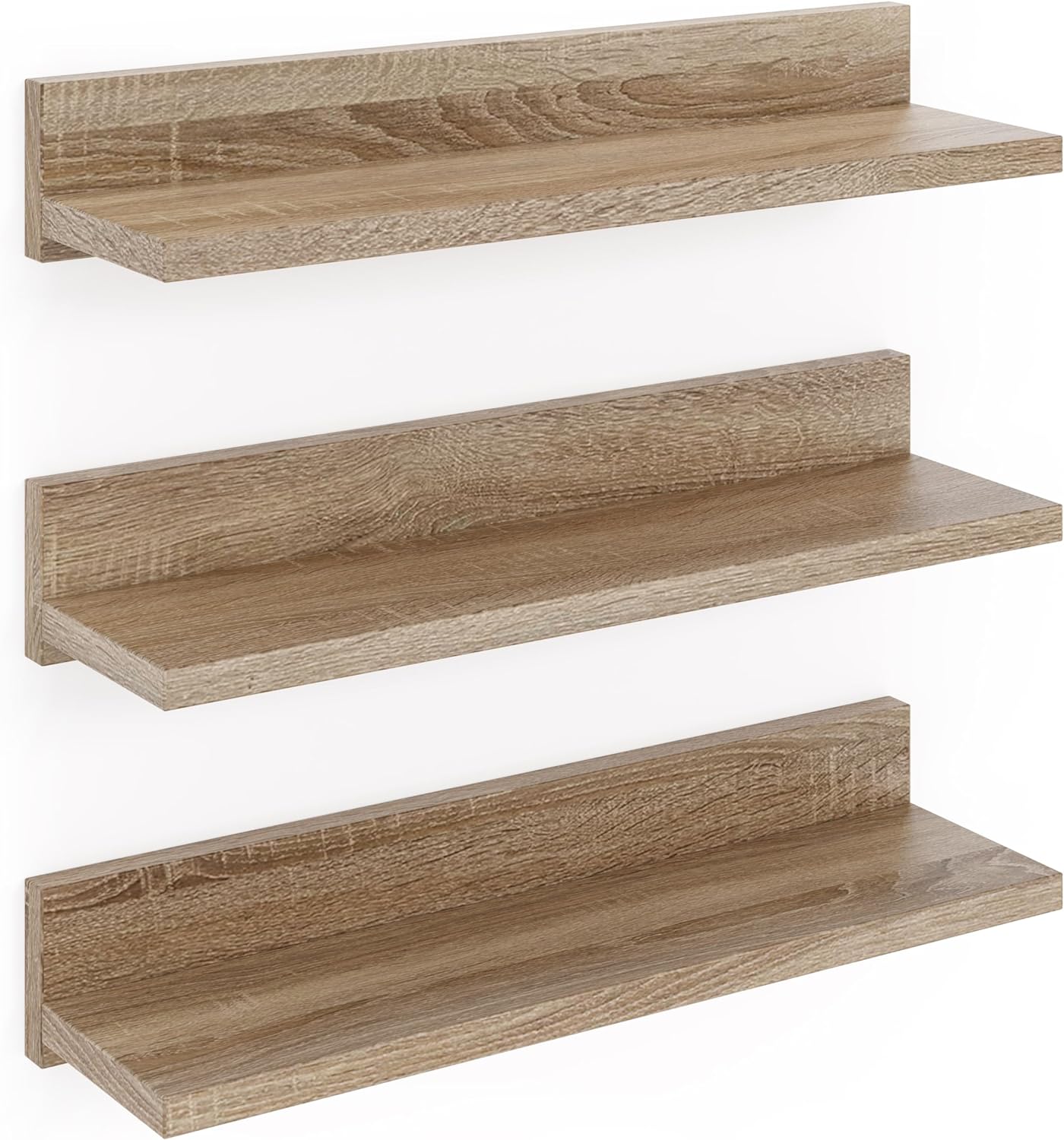 PÓŁKA WISZĄCA ZESTAW 3 SZTUK PÓŁKA ŚCIENNA ŁATWY MONTAŻ PRODUKT POLSKI 39cm Kod producenta PS 001 SONOMA