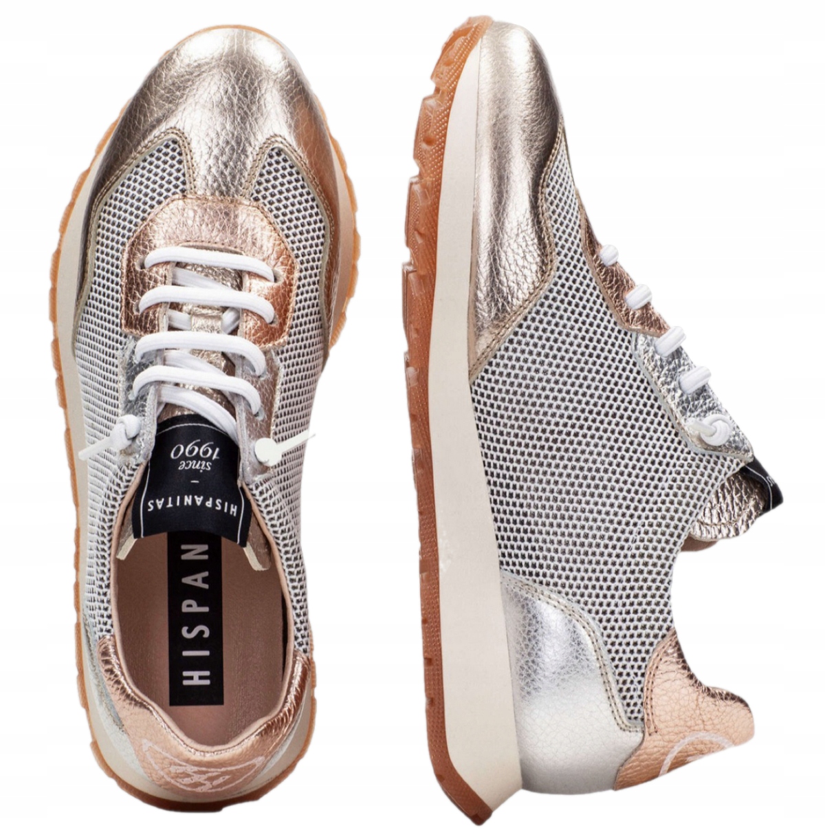 Hispanitas dámské prémiové španělské kožené sportovní boty 38