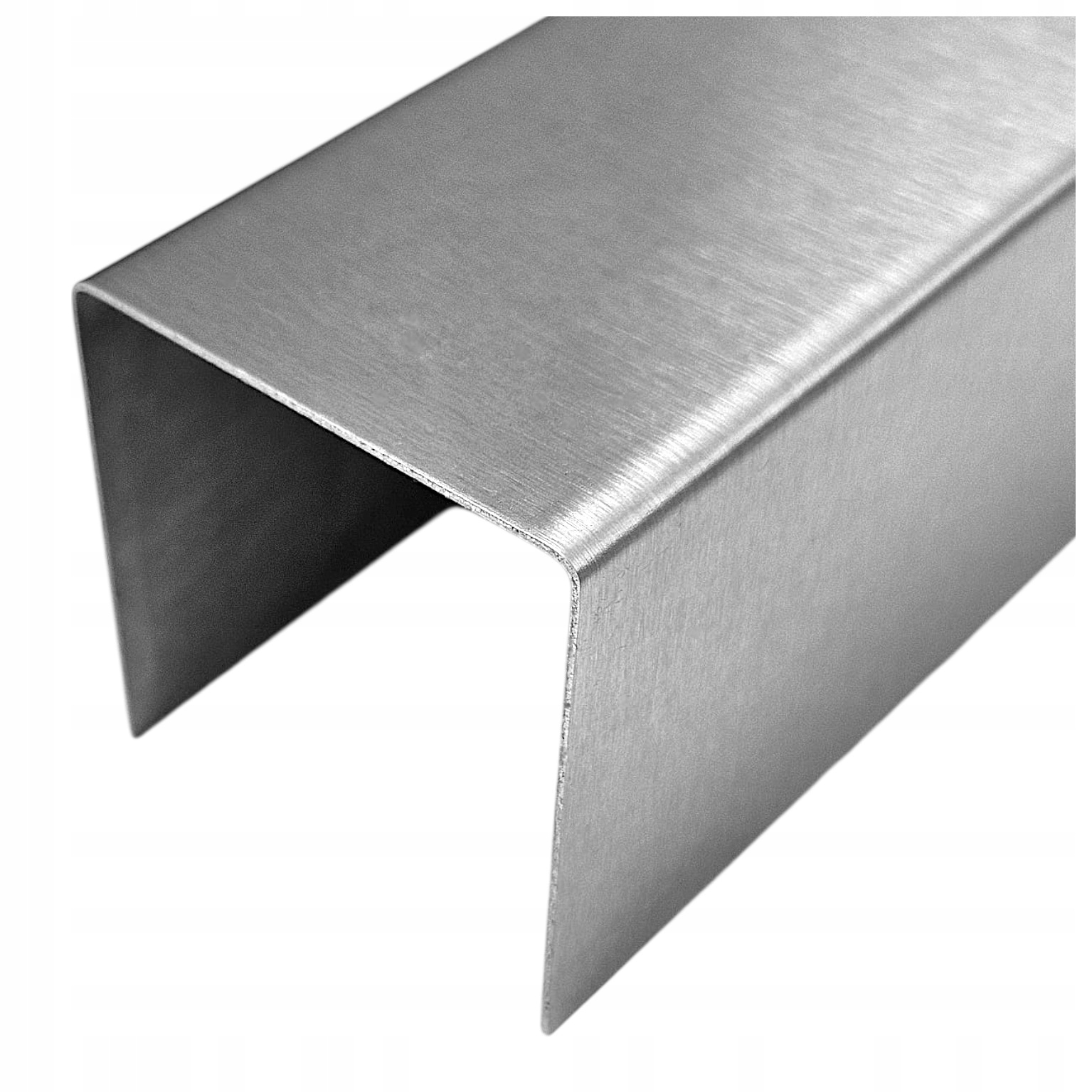 U profil nerezový broušený 70x300x1,0 mm 110 cm Inox
