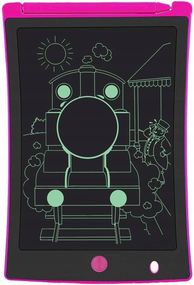 TABLET 8.5/ 12 inch LCD Writing Board Drawing - RÓŻOWY