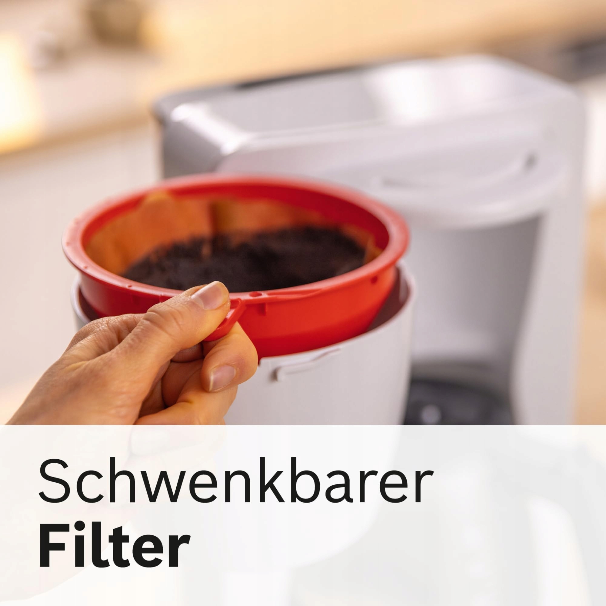 BOSCH Ekspres Do Kawy MyMoment 1,25L 10-15 Filiżanek Biały — miniatura 6