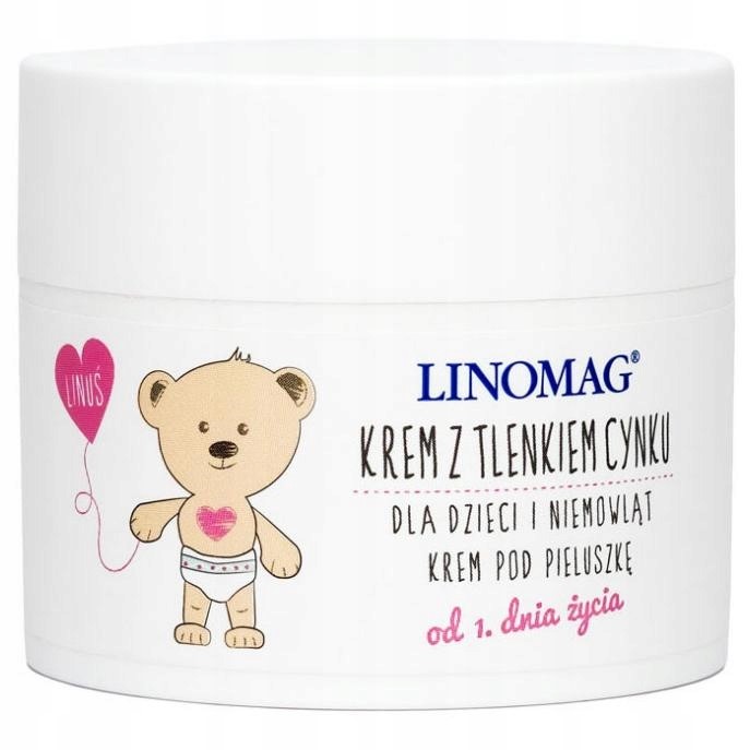 ZIOŁOLEK Linomag krem z tlenkiem cynku 0m+ 50 ml