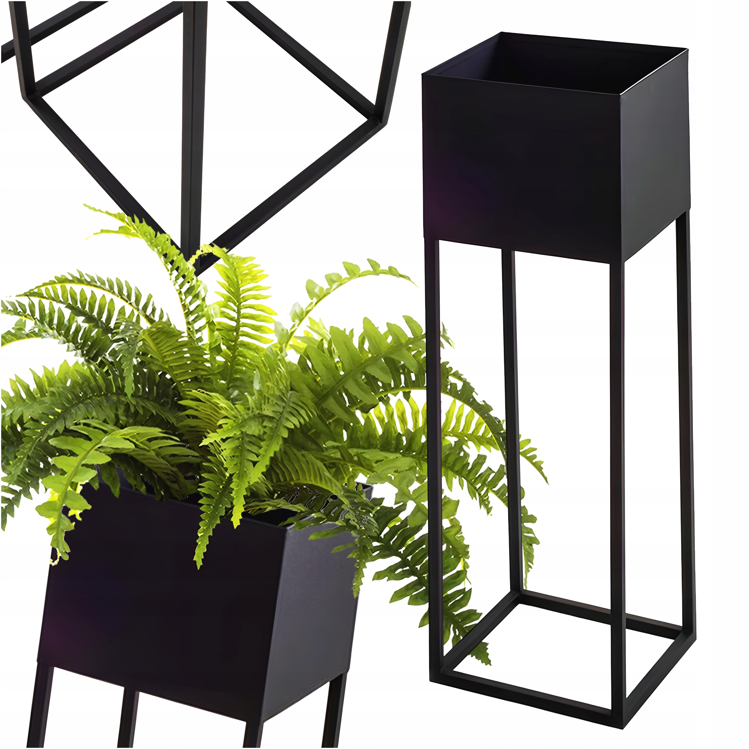 Stojan Na Kvety Kovový Loft Na Rastliny Zváraný 100 CM