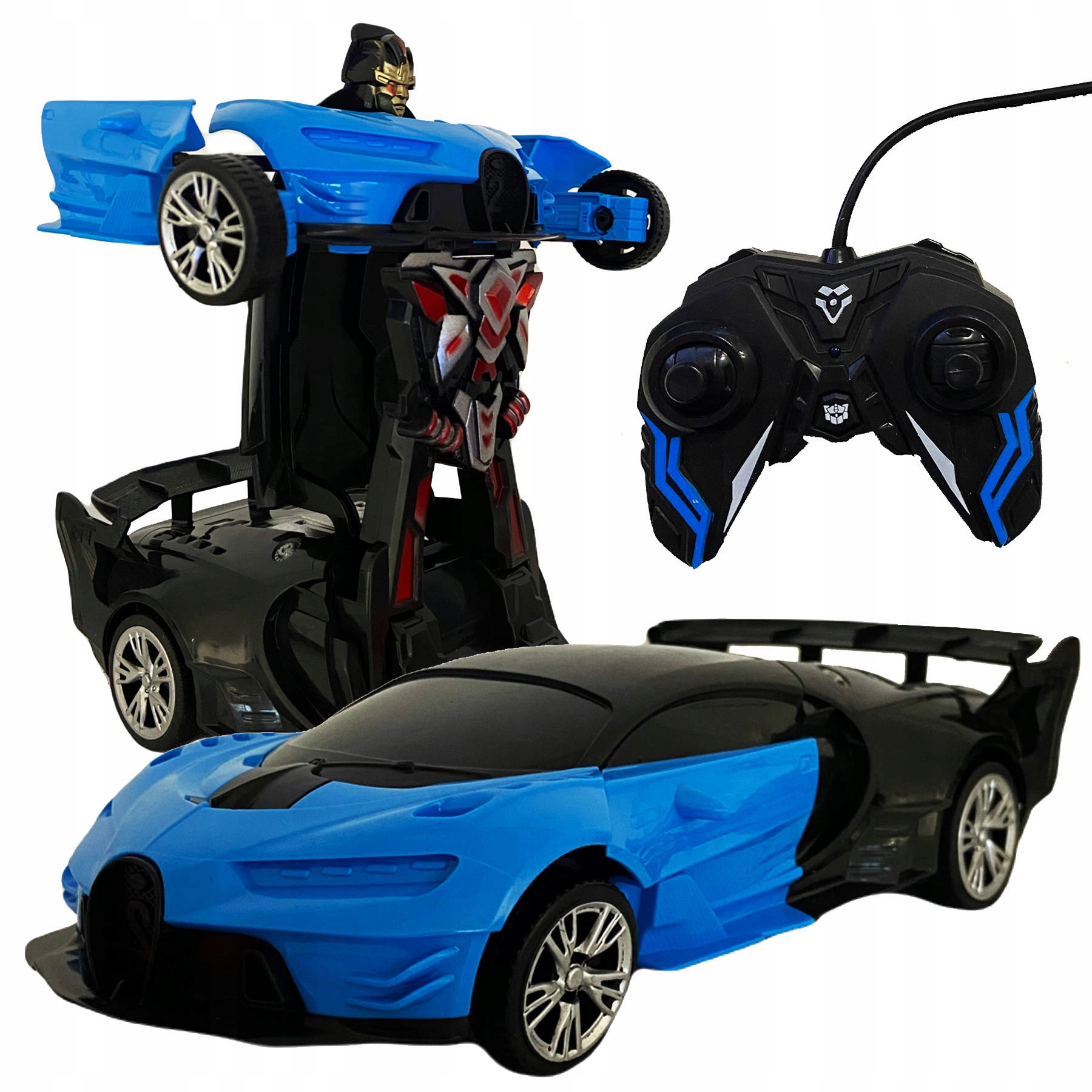 

Samochód Auto Robot 2w1 Zdalnie Sterowany Rc Pilot
