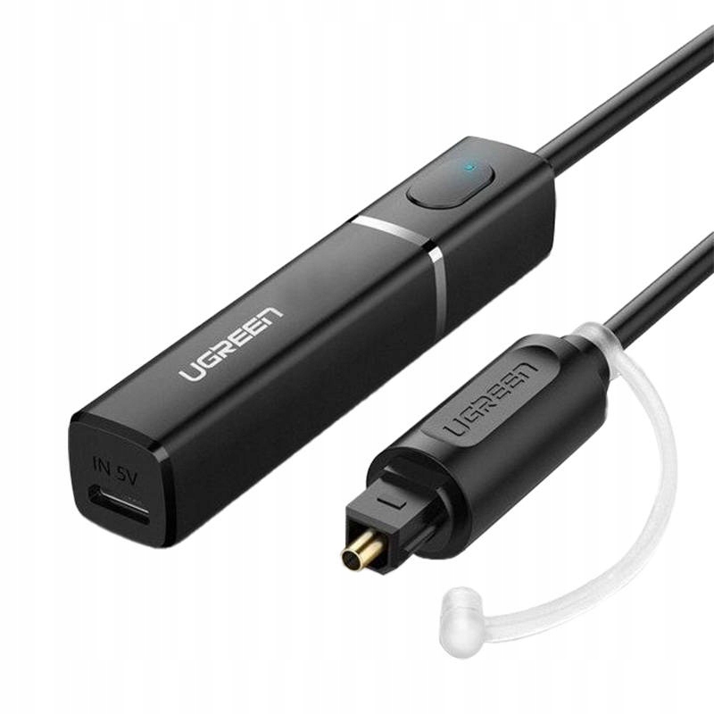 

Transmiter Bluetooth 5.0 Ugreen Złącze Optyczne