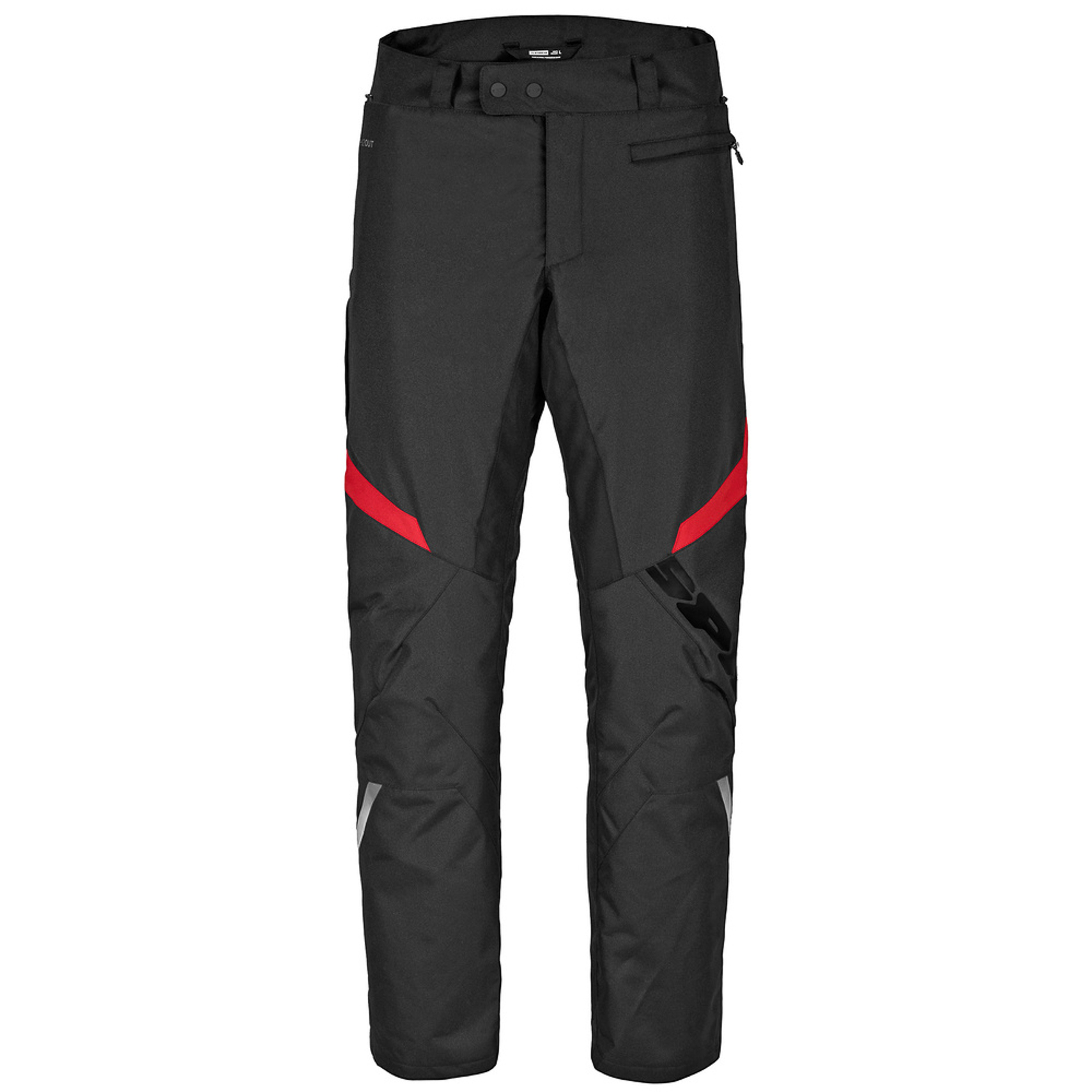 Športové nohavice Sportmaster H2OUT Pants (čierna/červená, veľ. 2XL)
