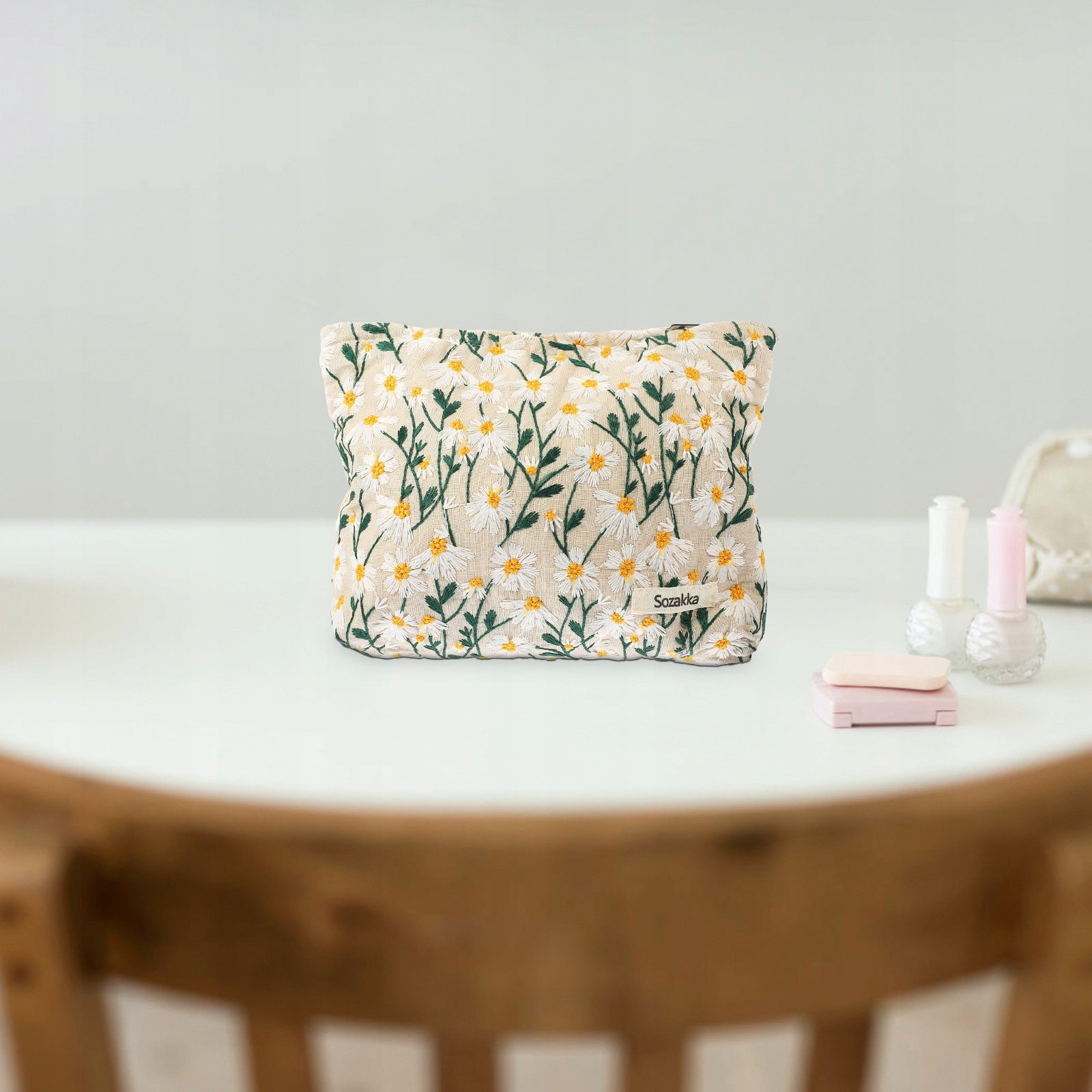 TORBA PODRÓŻNA DO MAKIJAŻU TORBA PODRÓŻNA NA Drobne Przedmioty PRZENOŚNA Marka bez marki