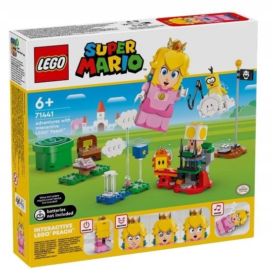 Lego(r) Mario 71441 Dobrodružství S Figurkou Peach