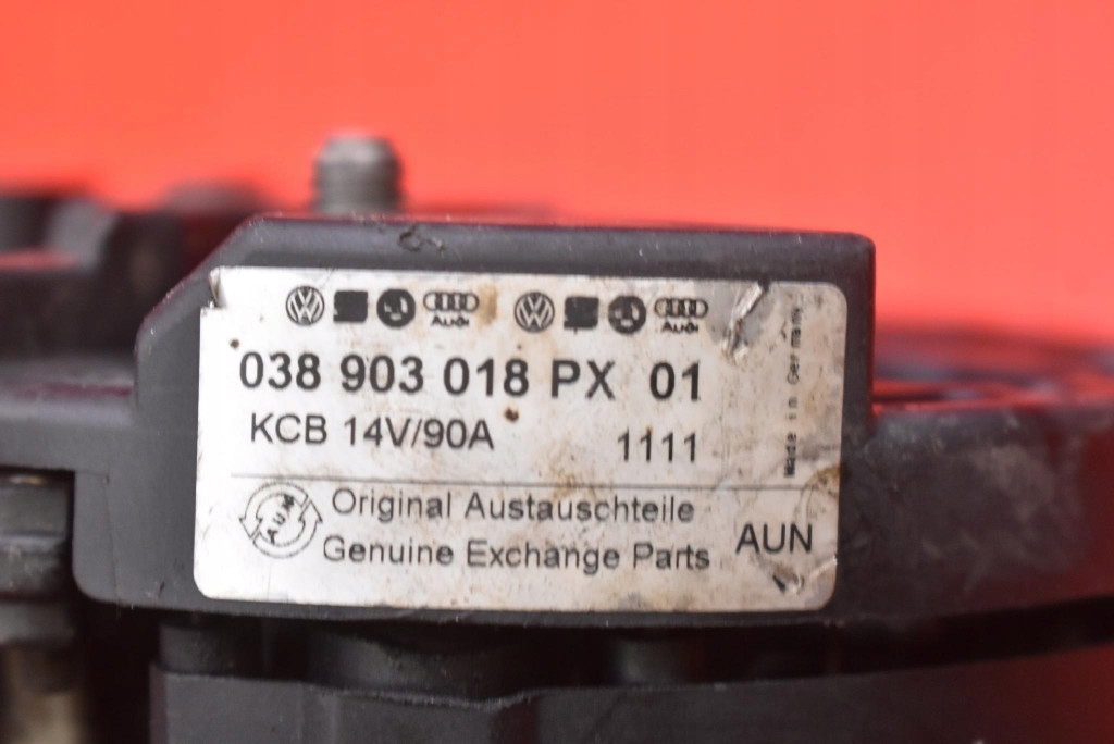 ALTERNATOR TEST 038903018PX VW GOLF 4 IV 1.6 16V 105 KM 97-06