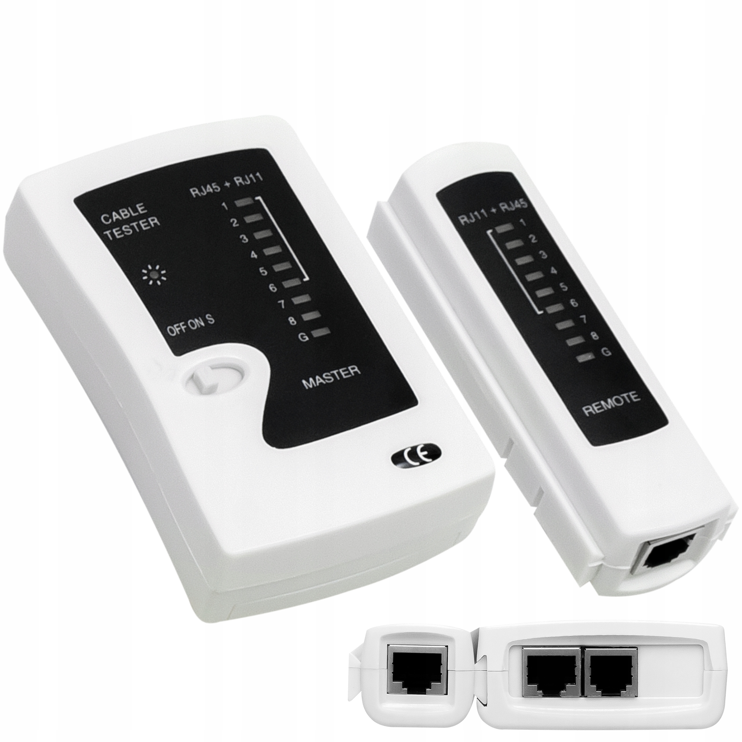 

Tester kabli sieciowych Blow RJ45 RJ11RJ12 Lan