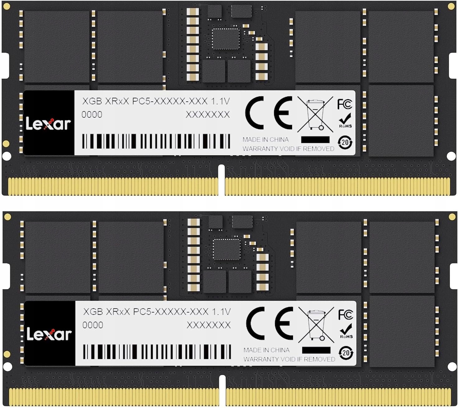 Pamäť Ram Lexar Sodimm 2x8 Gb DDR5 5600 MHz