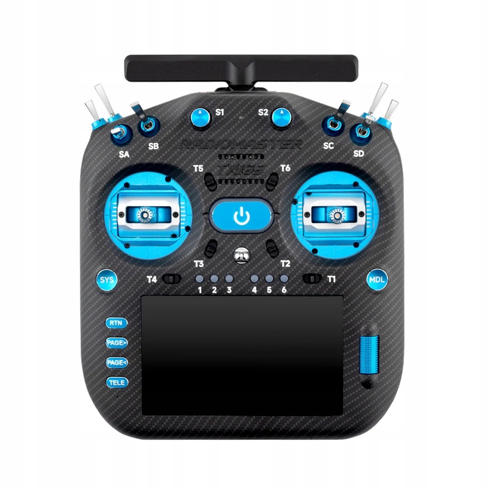 RadioMaster Přístroj TX16S MK3 Max Dual-Band Elrs Lbt Mode 2 modrý