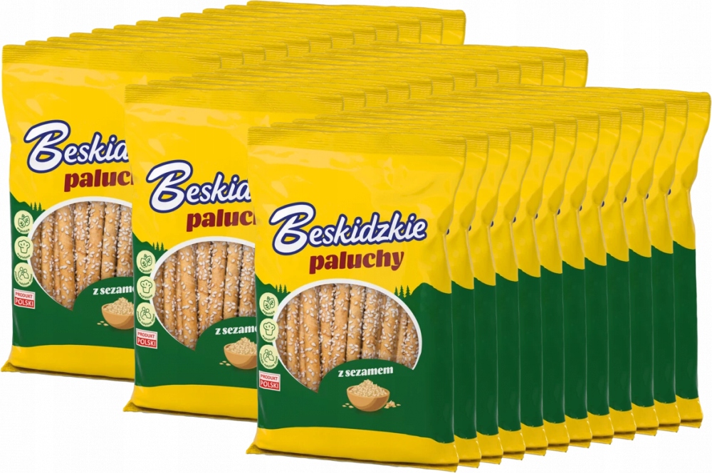Aksam Beskidzkie Paluchy z sezamem 100 g x36